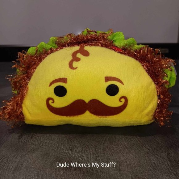 MR. TACO - 5-INCH PLUSH TOY - ORIENTAL TRADING COMPANY - Picture 1 of 2